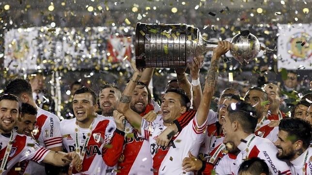 River Plate celebra con la Copa Libertadores