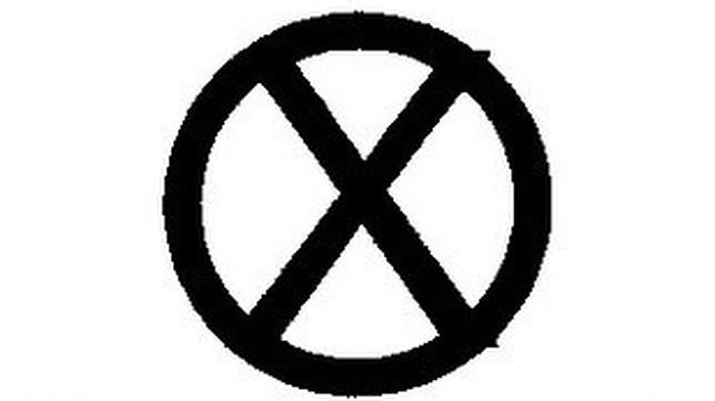 Mensaje de una señal a modo de aviso de que la vivienda «no es interesante»