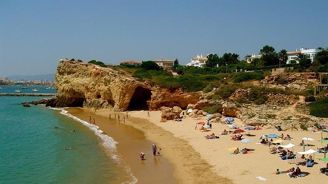 Una de las playas de la localudad portuguesa