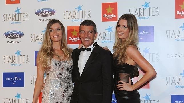 Las gemelas que conquistaron a Antonio Banderas