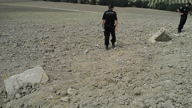 La policía investiga daños en el yacimiento arqueológico de Ategua causados por un arado