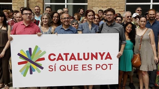 La lista de Podemos en Cataluña dice que es «imposible» apoyar la declaración de independencia