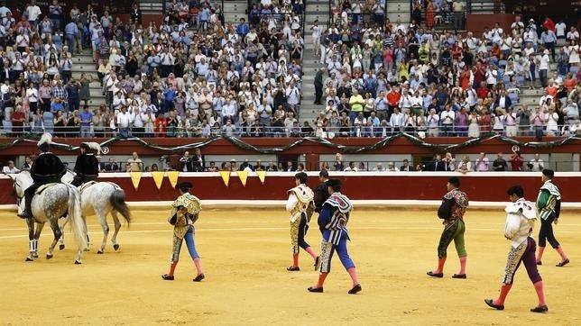 Gran fiesta taurina de la libertad en San Sebastián