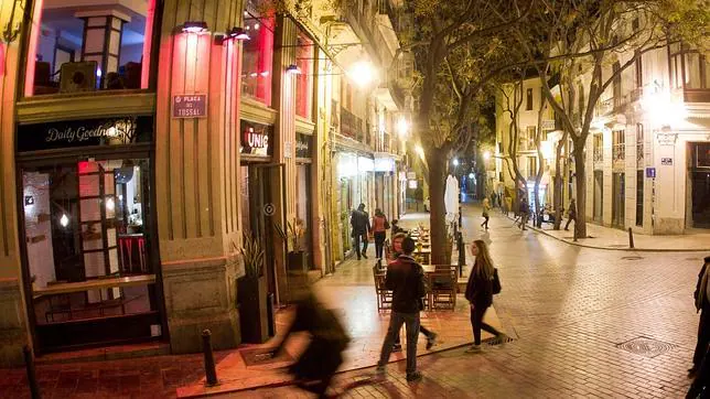 Imagen de archivo de una de las calles del centro de Valencia