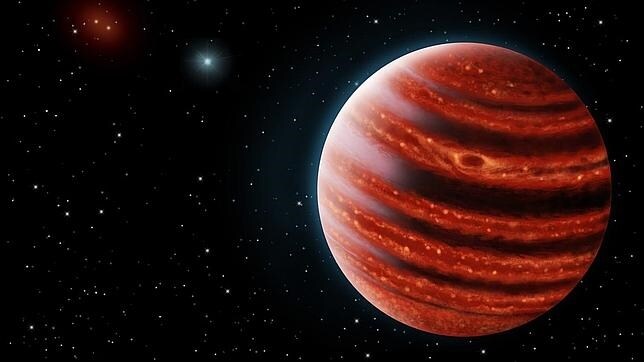 Descubren un nuevo exoplaneta con una atmósfera similar a la de Júpiter