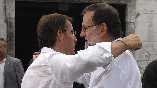 Rajoy ve en Feijóo al «mejor candidato» a la Xunta en las autonómicas de 2016