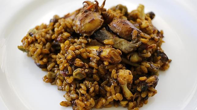 Arroz del restaurante Aldebarán, en Alicante