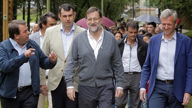Mariano Rajoy, en Ordes