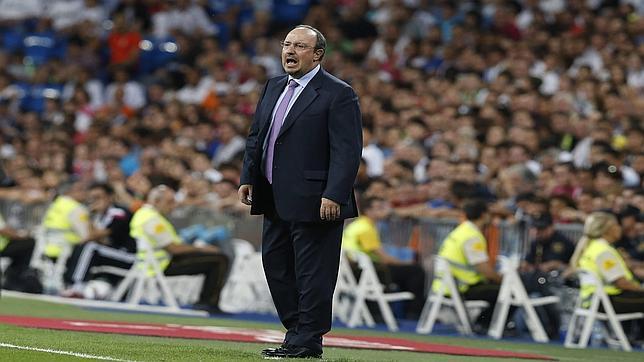 El entrenador del Real Madrid, Rafa Benítez