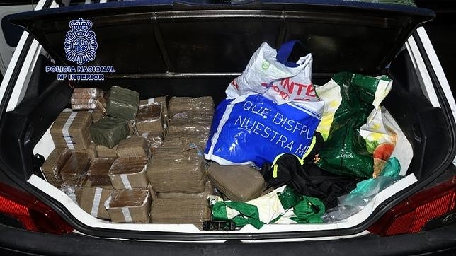 El narcotráfico desciende por primera vez en España