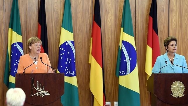 Rousseff anima a que Alemania incremente sus inversiones en Brasil