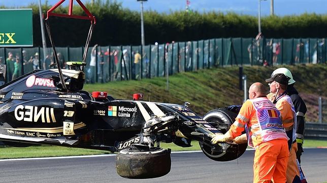 Todos en el mismo sitio, salvo Pastor Maldonado