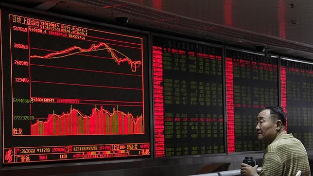La Bolsa china ha registrado duras pérdidas esta semana