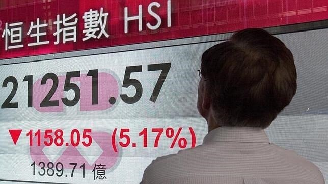 China ha cosechado importantes pérdidas en sus índices bursátiles