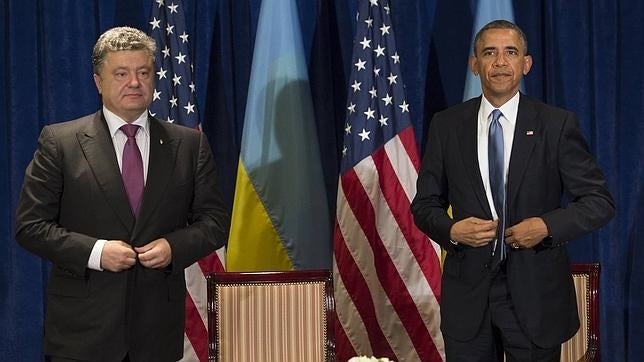 Obama promete a Poroshenko ayuda ante la agresión rusa