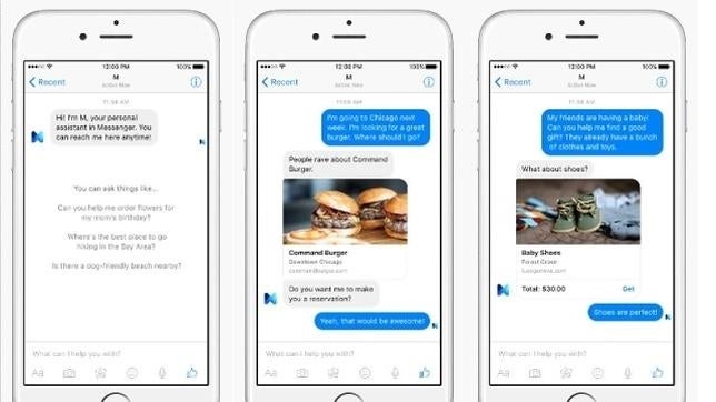 Facebook M, el asistente digital de Messenger para luchar contra Siri y Google Now