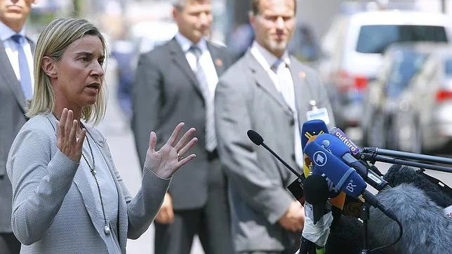Federica Mogherini, alta representante de la Unión Europea para Asuntos Exteriores