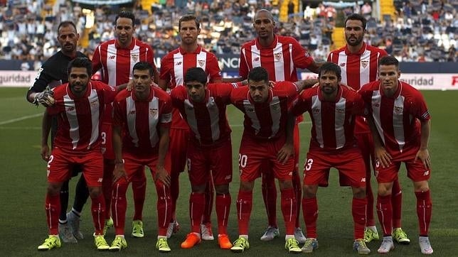 El Sevilla, en su primer partido en la Liga 2015-16