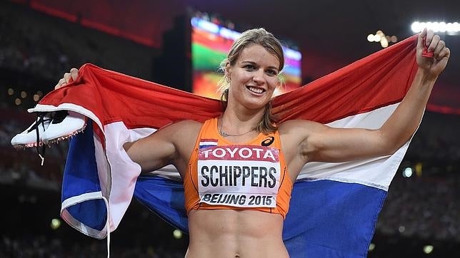 Dafne Schippers, campeona del mundo de 200 metros lisos