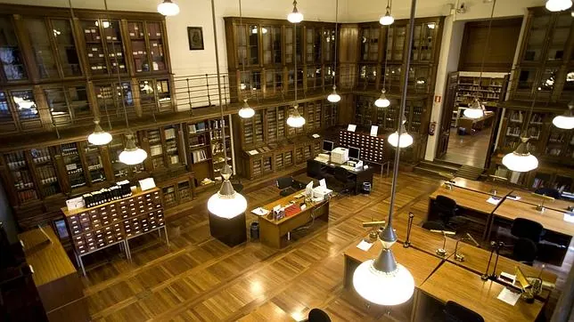 La Sala Cervantes de la Biblioteca Nacional