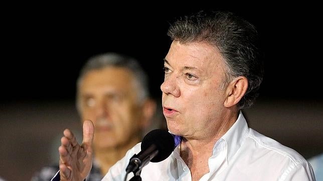 El presidente de Colombia, Juan Manuel Santos