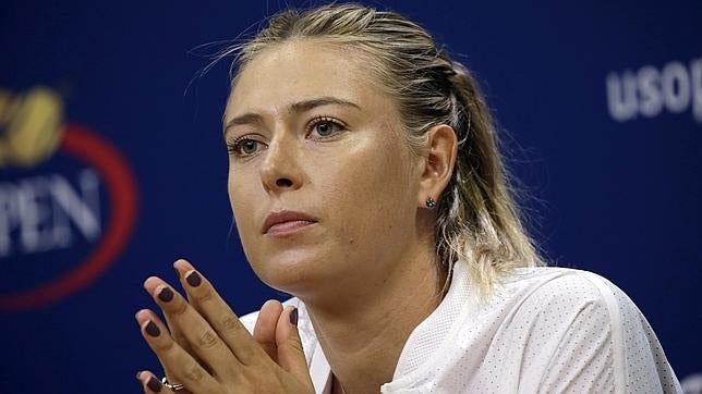 Sharapova se cae del US Open