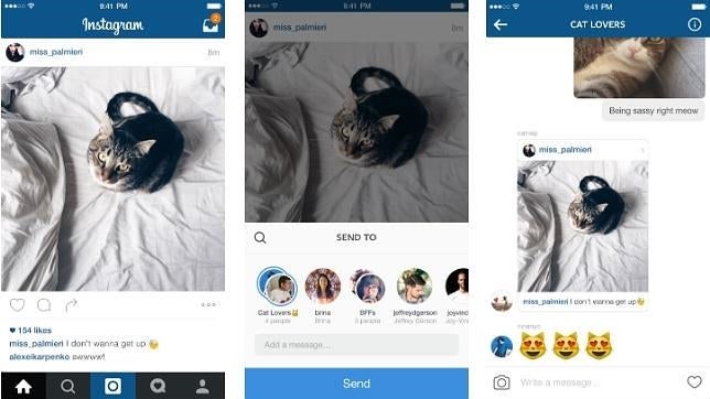 Instagram anuncia mejoras en «Instagram Direct»