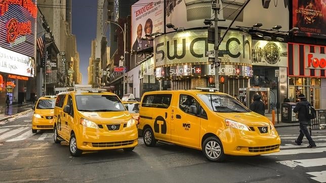 Así son los nuevos taxis de Nueva York