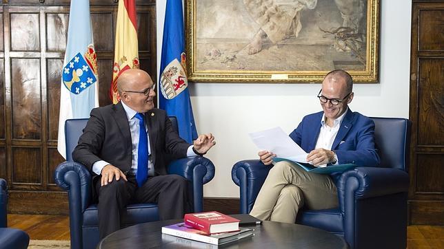 Baltar y Jesús Vázquez dotan de contenido a la «cooperación» en Orense