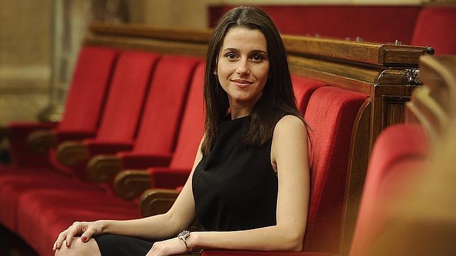 La candidata de Ciudadanos a la presidencia de la Generalitat, Inés Arrimadas
