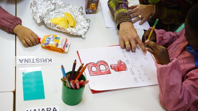 Imagen de archivo de un clase de Infantil de un colegio público