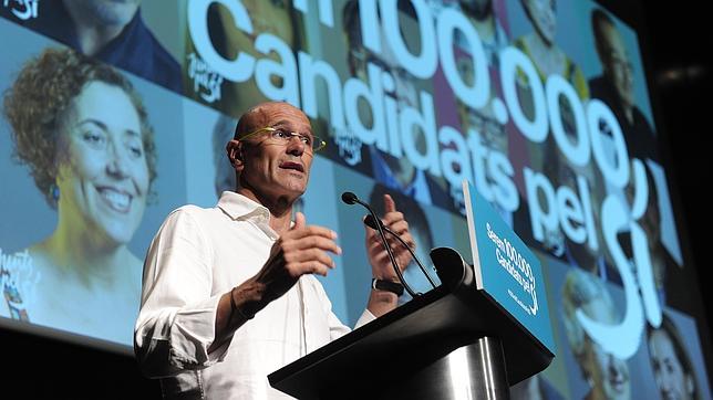 Raül Romeva, cabeza de lista de Junts pel Sí
