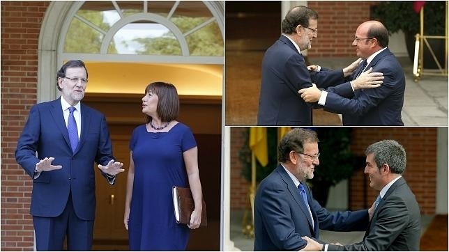 Rajoy empieza su ronda de encuentros con presidentes autonómicos