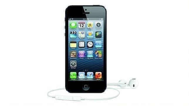 Detalle del iPhone 5, sustituido por el iPhone 5C