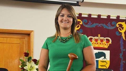 La alcaldesa de La Frontera, Melissa Armas