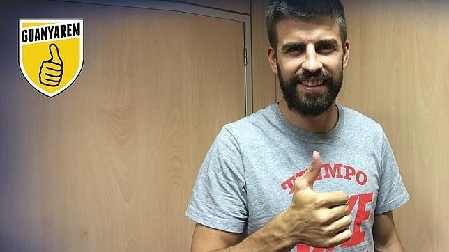 Piqué se adhiere a Guanyarem en plena polémica