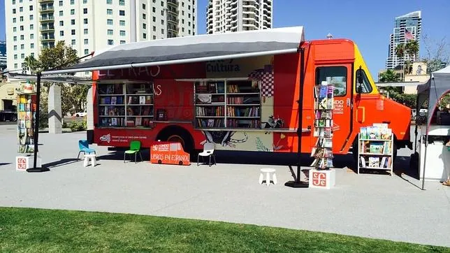 El «Book Truck» recorrerá San Diego, Los Ángeles, Chicago., Miami, Laredo y Nueva York