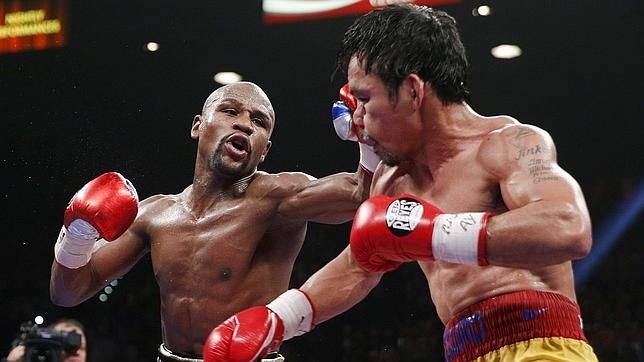 Acusan de dopaje a Mayweather en su pelea frente a Pacquiao