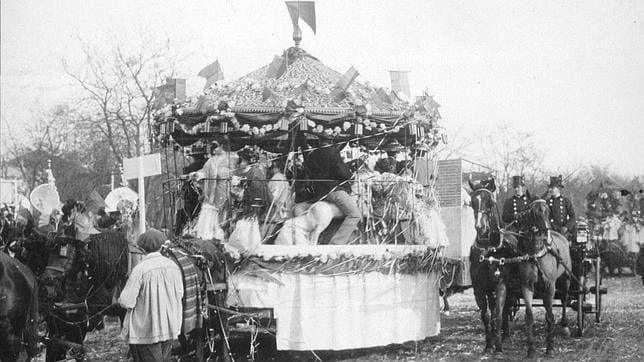 «Tíovivo» del Señor Aranguren, sexto premio en el Carnaval de Madrid de 1906