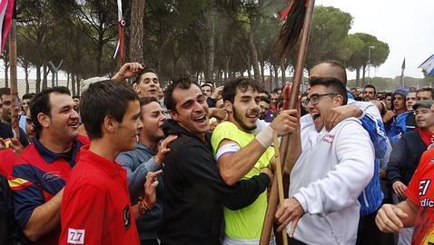 Francisco Alcalá, ganador del torneo del Toro de la Vega: «Venía a por ello»