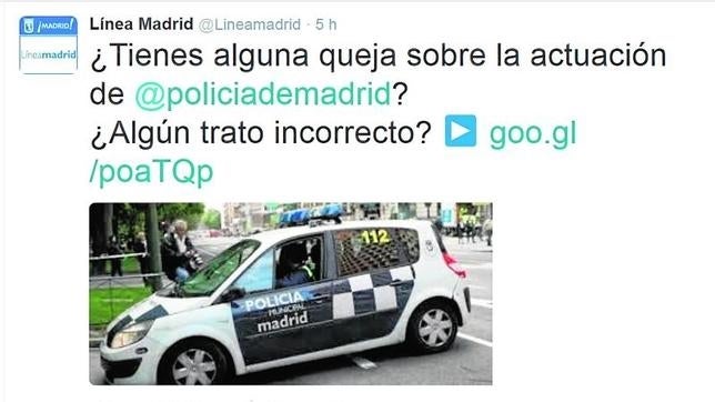 Critican a Carmena por invitar a los ciudadanos a protestar contra la Policía