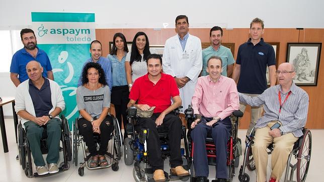 Parapléjicos acoge una exposición de artistas socios de Aspaym