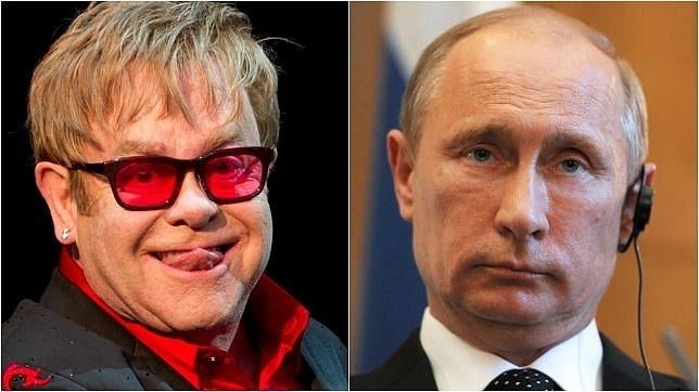 El Kremlim niega una llamada de Putin a Elton John en torno a los derechos de los gais