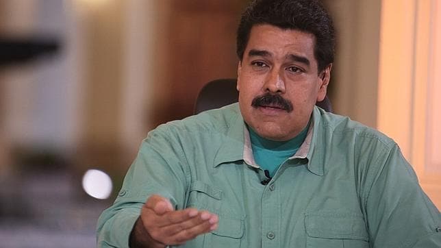 El presidente de Venezuela. Nicolás Maduro
