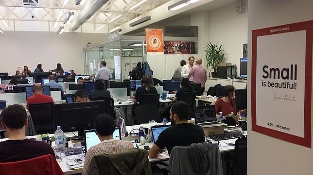 Detalle de una de las oficinas donde opera esta «startup»