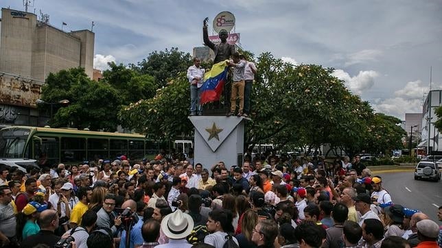 Madrid se manifiesta por la liberación de Leopoldo López y los presos políticos venezolanos