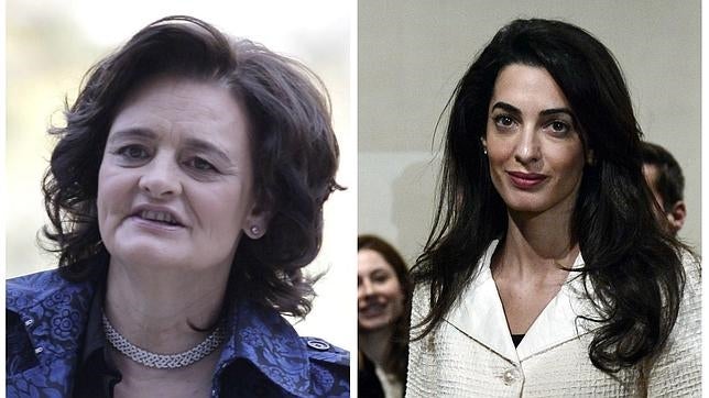 La pugna legal entre Amal Clooney y Cherie Blair