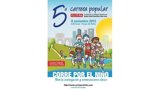 «Corre por el niño», la carrera más solidaria llega a Madrid