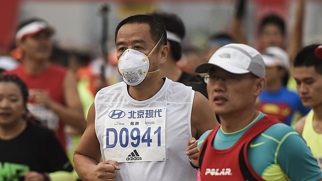 Infartos por contaminación en el maratón de Pekín