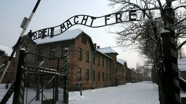 Entrada al campo de concentración de Auschwitz